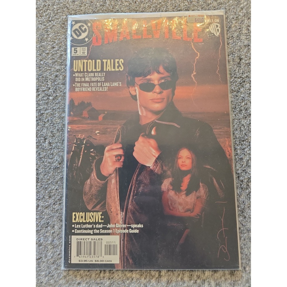 Smallville Vol. 2 #5 DC Comics 2004 Tom Welling Photo Cover